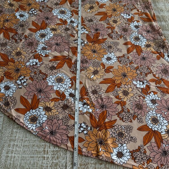 J Crew Zinnea Floral Warp Sarong Skirt Cover-up Beach Swim SM/MED - Picture 10 of 11